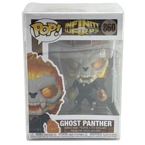 Funko Pop Ghost Panther #860 Vinyl Bobblehead Figure Standard Multicolor Apparel